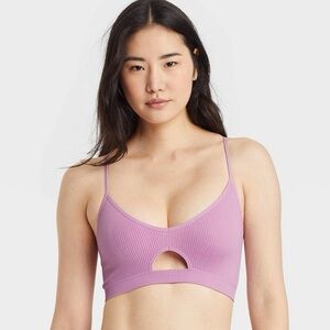 SET OF 3 Women’s Ribbed Bralette